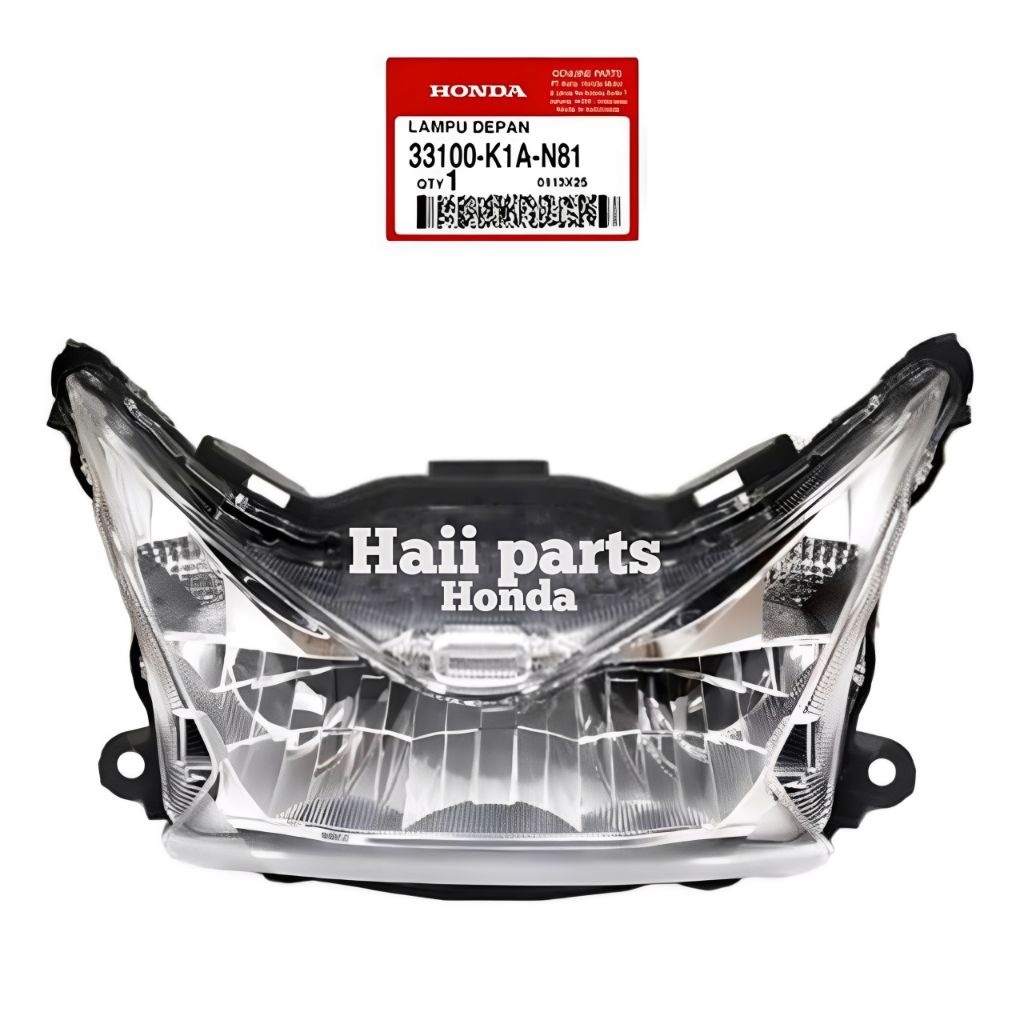 Reflektor lampu depan Beat LED New 2025 original AHM 33100K1AN81