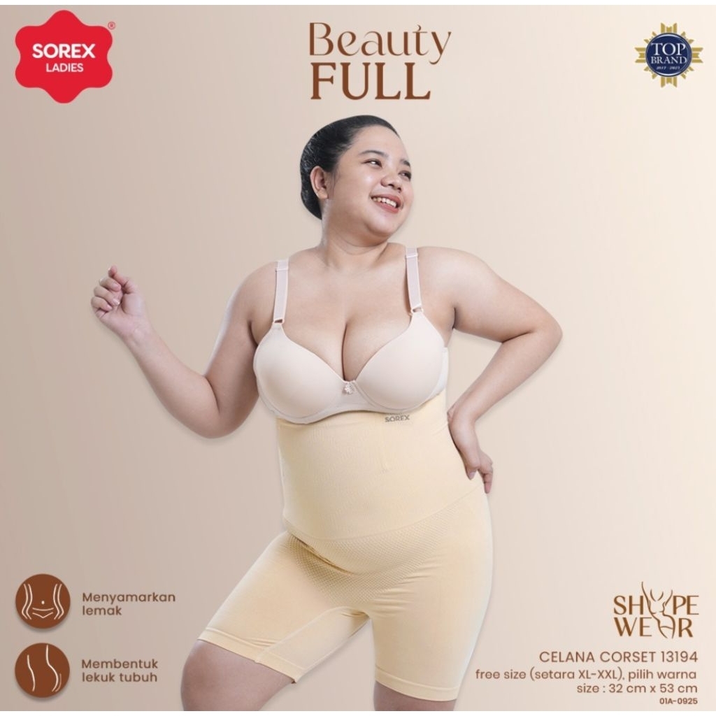 Celana korset segiempat jumbo Sorex 13194 extra size