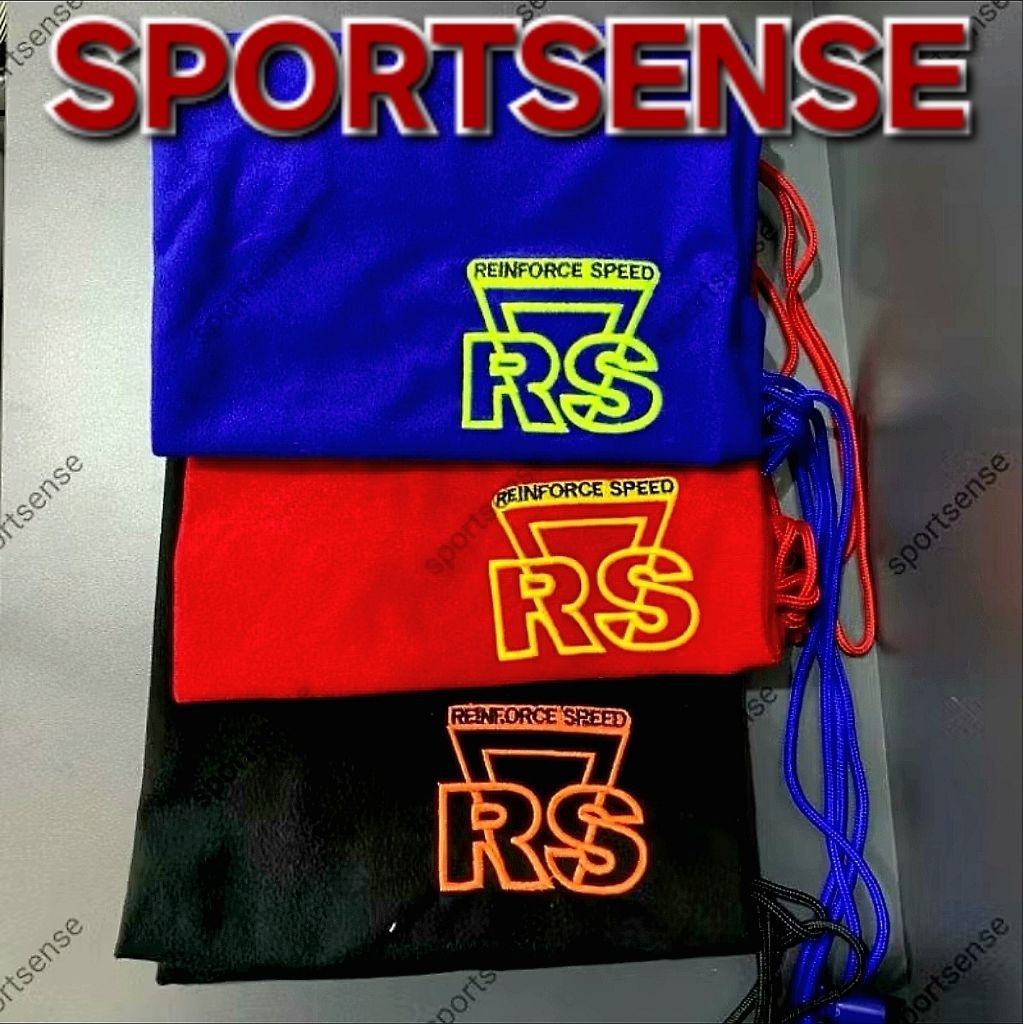 Drawstring Bag RS Reinforce Speed Tas Serut Soft Cover Kain Badminton Original