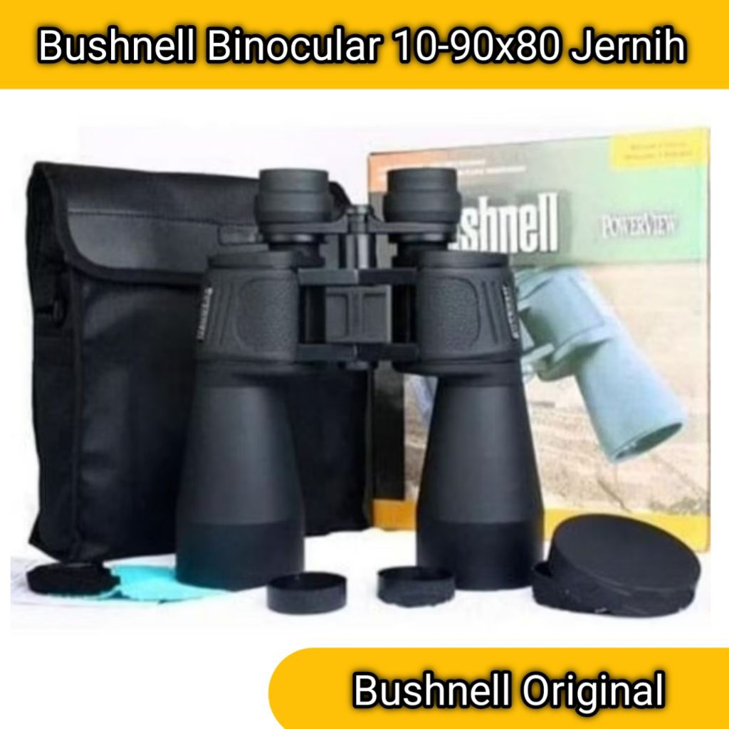 Teropong Bushnell 10-90x80 Lensa Jernih Bushnell Teropong Jarak Jauh