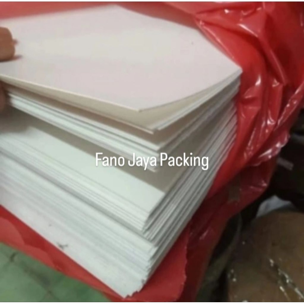 mika pp / mika pasir putih doff 0.50mm 30 x 30cm