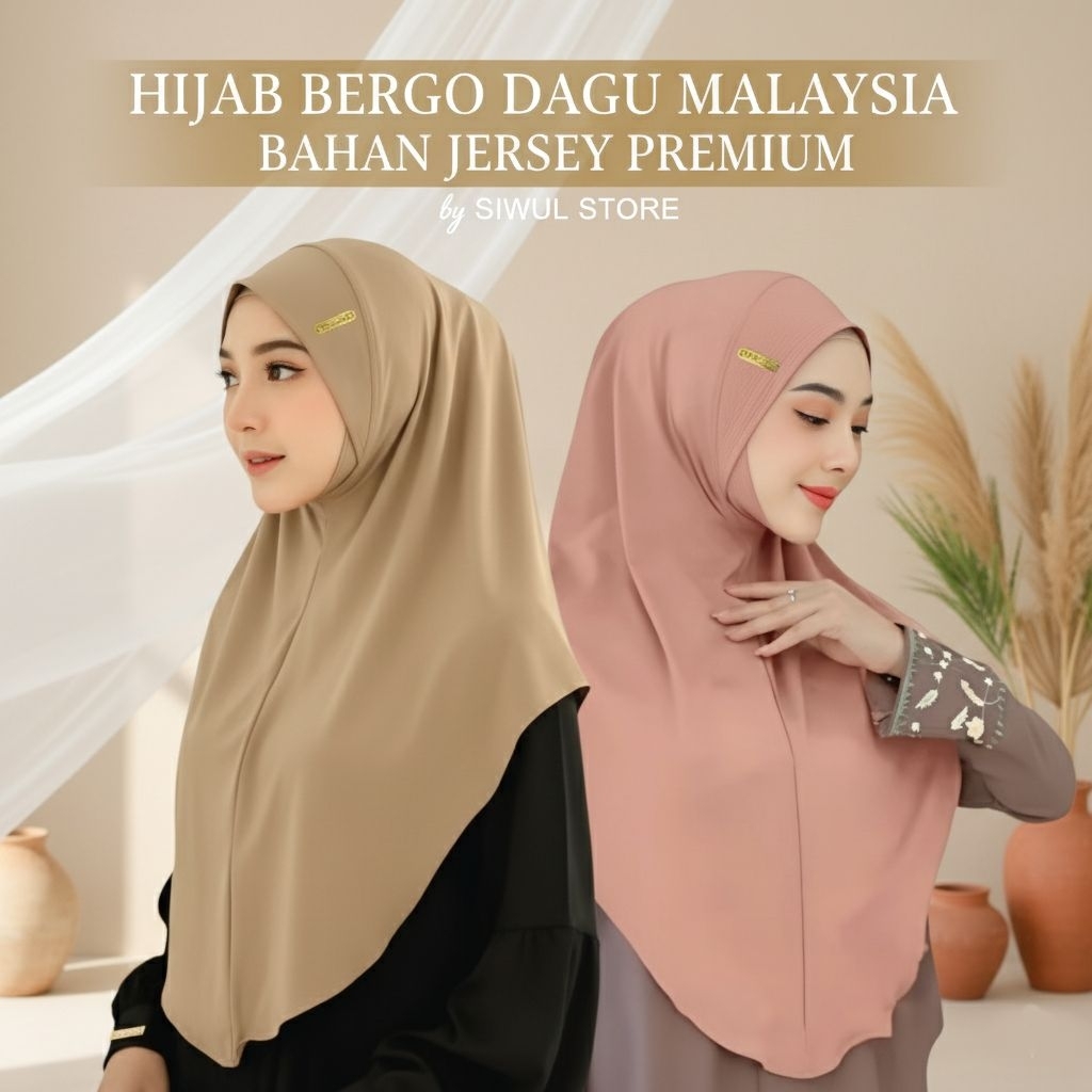 HIJAB DAGU MALAYSIA INSTAN // BERGO DAGU MALAYSIA_KHIMAR INSTAN DAGU MALAYSIA