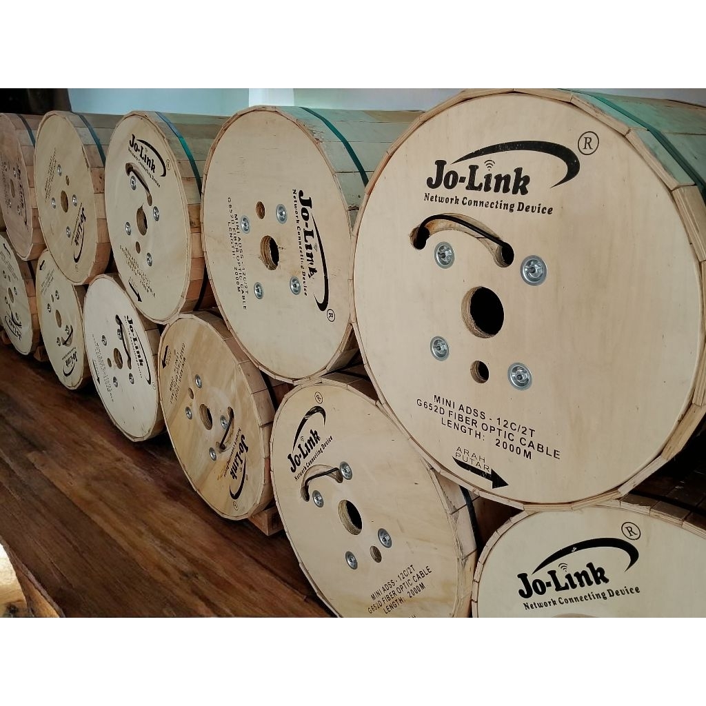 Kabel Fiber Optic 12 Core Mini Adss ( 2KM )