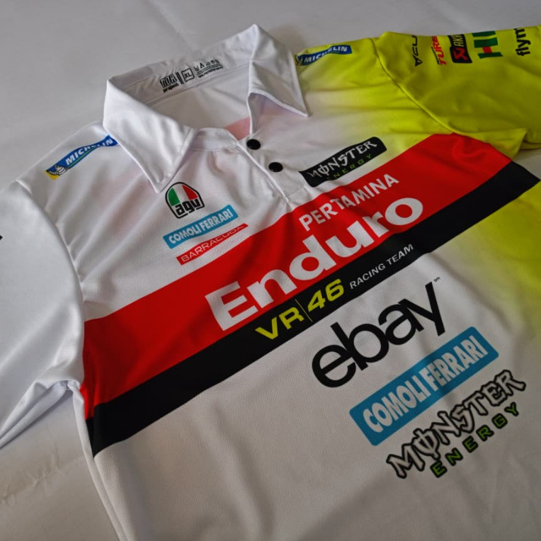 Baju Wangki Enduro VR46 (TERLARIS) Atasan Baju Unisex