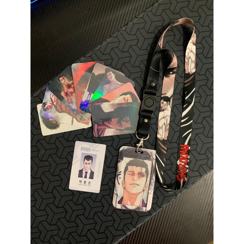 Tali Lanyard ID Card Manhwa Lookism Park Jonggun / Holder ID Card / Photocard / ID Card Lookism (uno