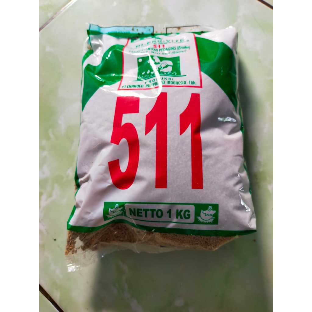 Pur Pakan Ayam 511 1 Kg Kemasan