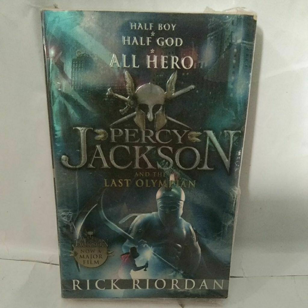 Half Boy , Half God All Hero percy Jackson and the Last Olympian ( Novel )