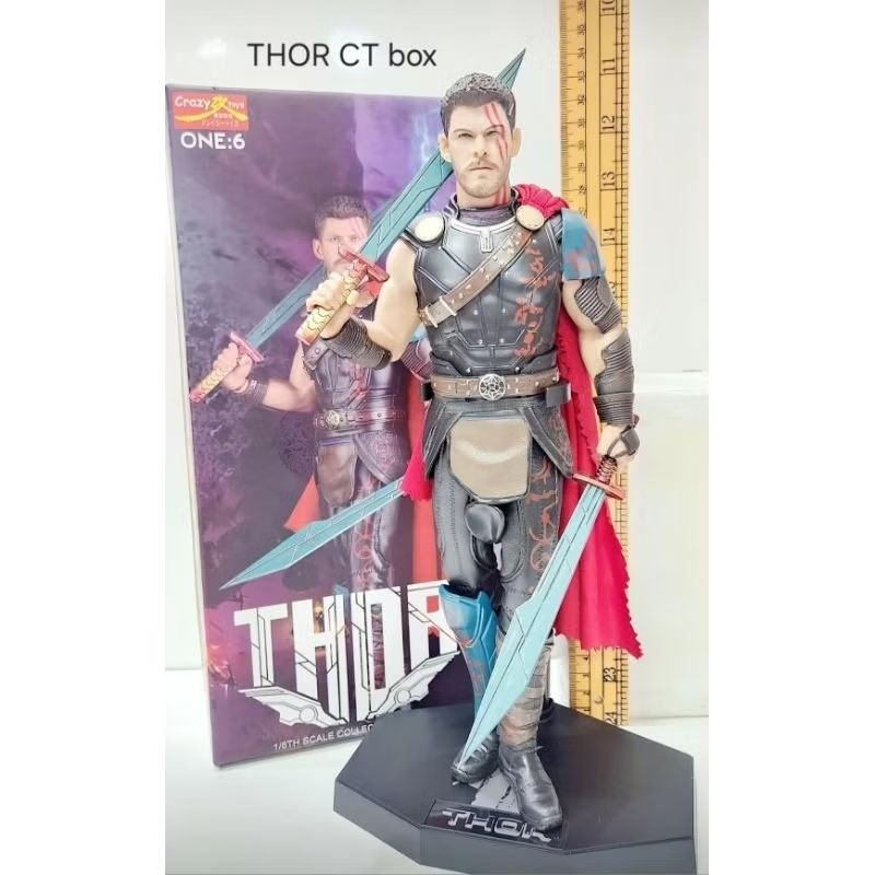 Crazy Toys Superman Captain Venom Ironman Thor figure action
