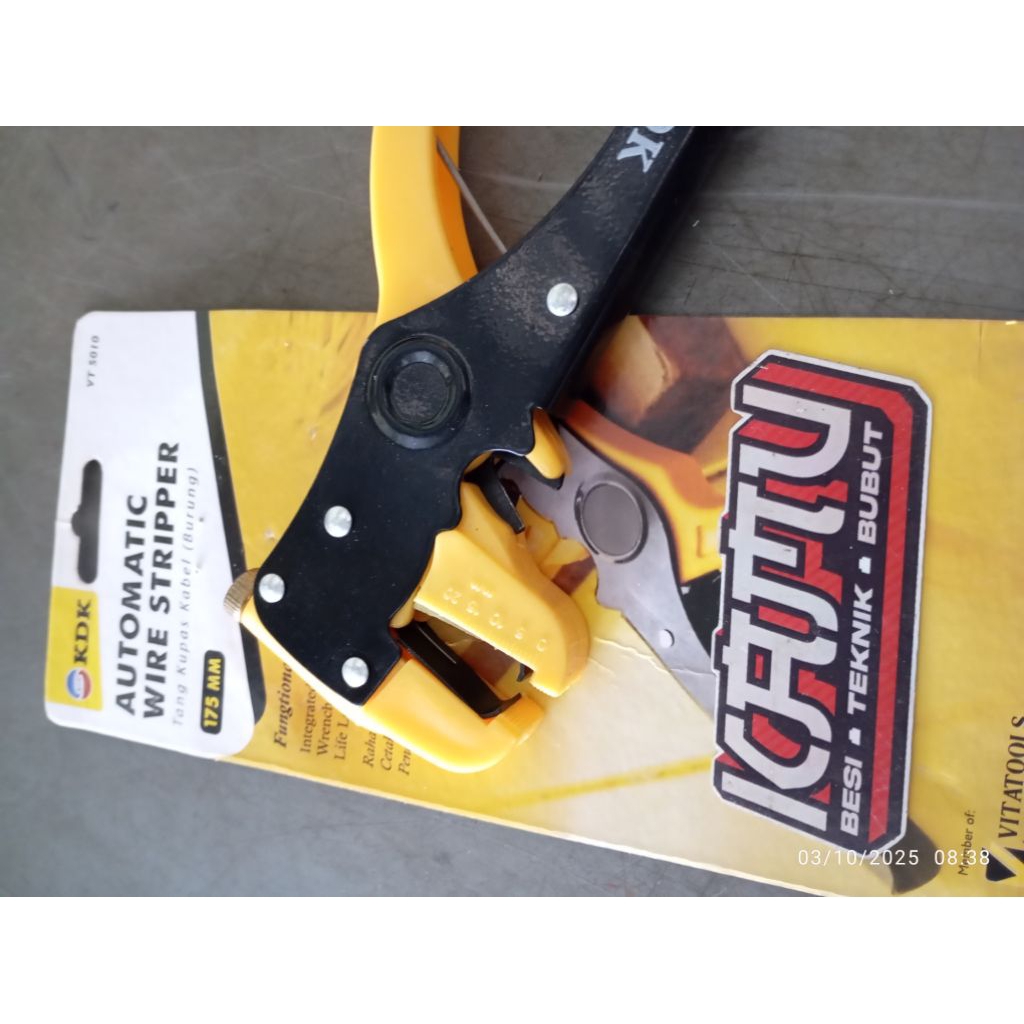 ALAT KUPAS KABEL / TANG KABEL KDK AUTOMATIC WIRE STRIPPER