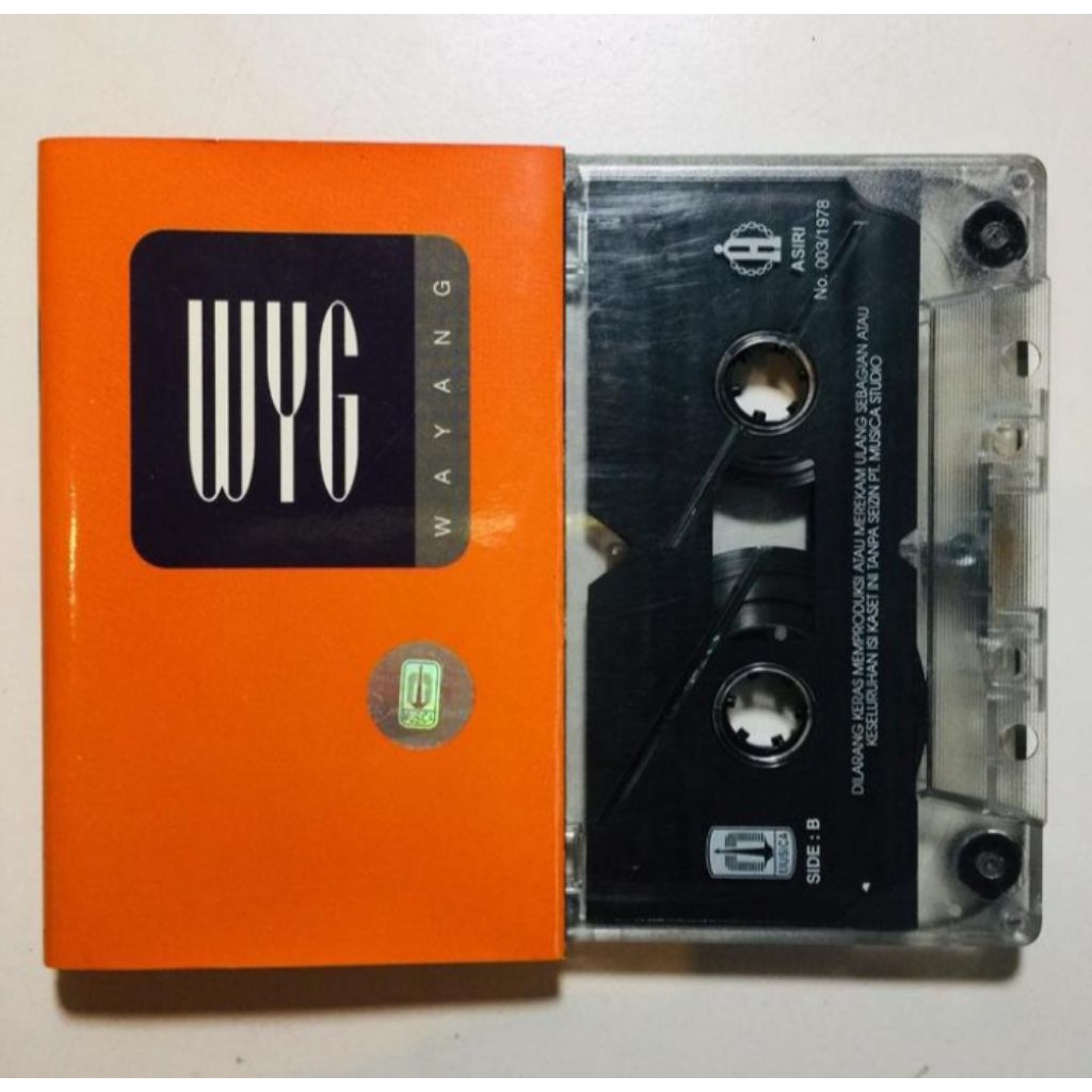 Kaset Pita Wayang Band - WYG