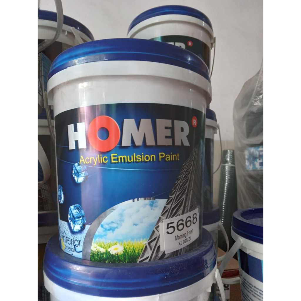 CAT TEMBOK HOMER UKURAN 5 KG