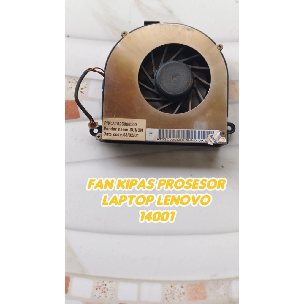 Fan kipas prosesor Laptop Lenovo 14001