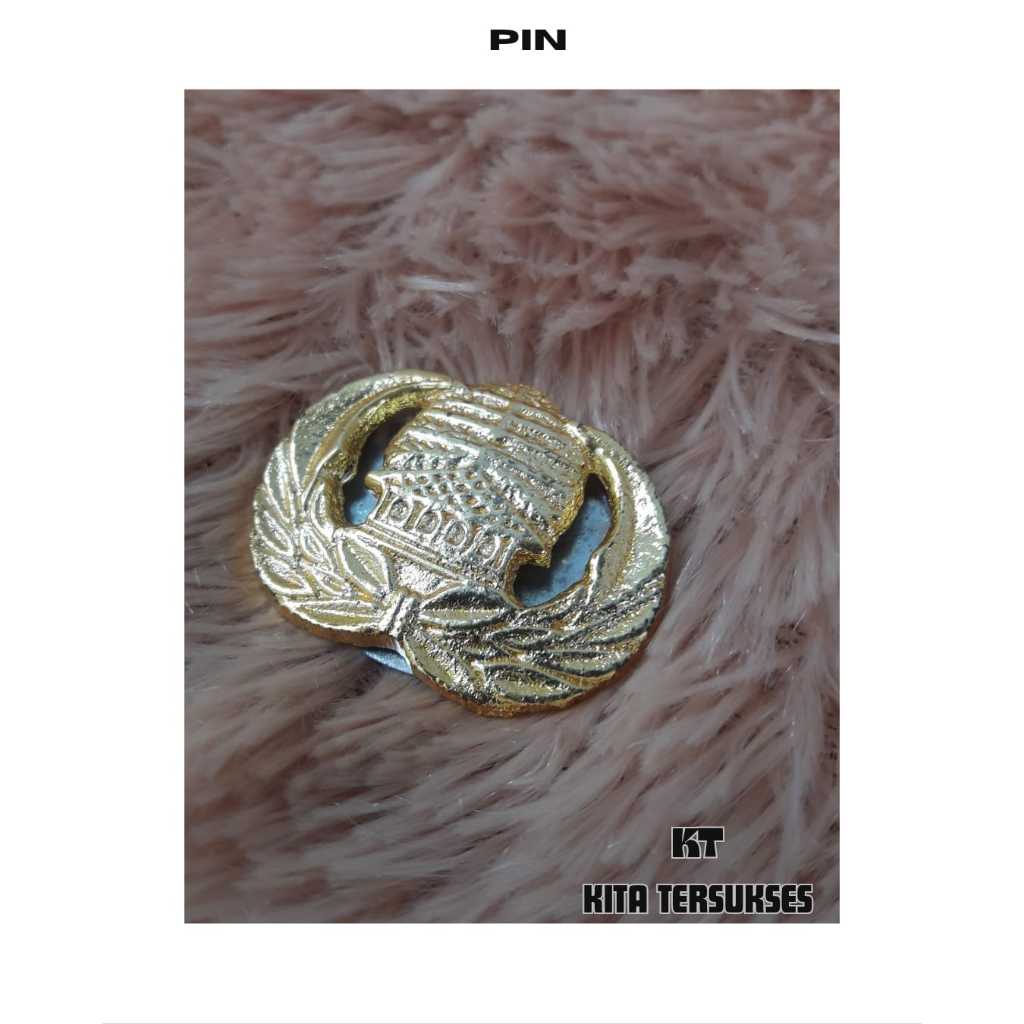 Pin korpri peniti/pin baju PNS gold cor/aksesoris baju