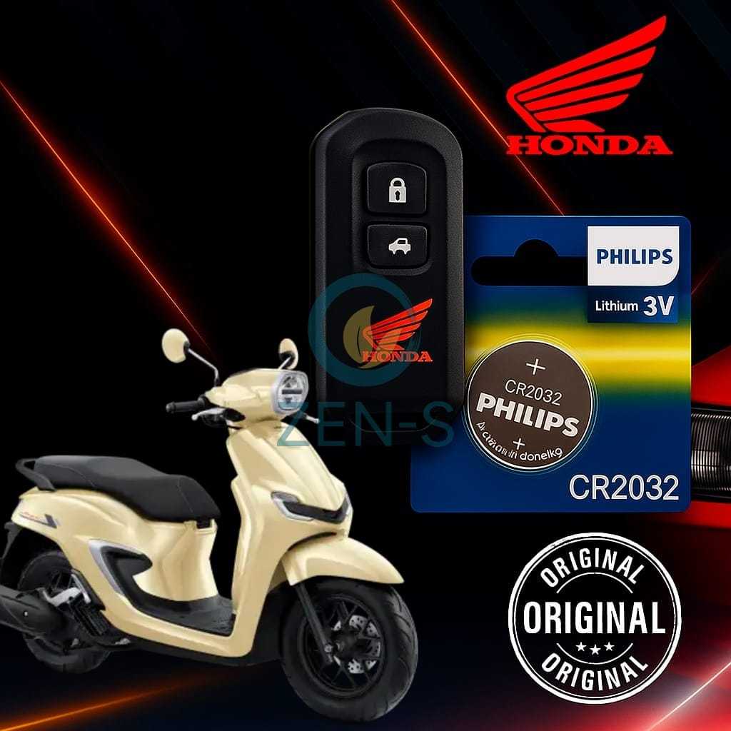 Batu Baterai Batre Remot Motor Keyless HONDA Original Khusus Motor STYLOO Awet Asli ORIGINAL