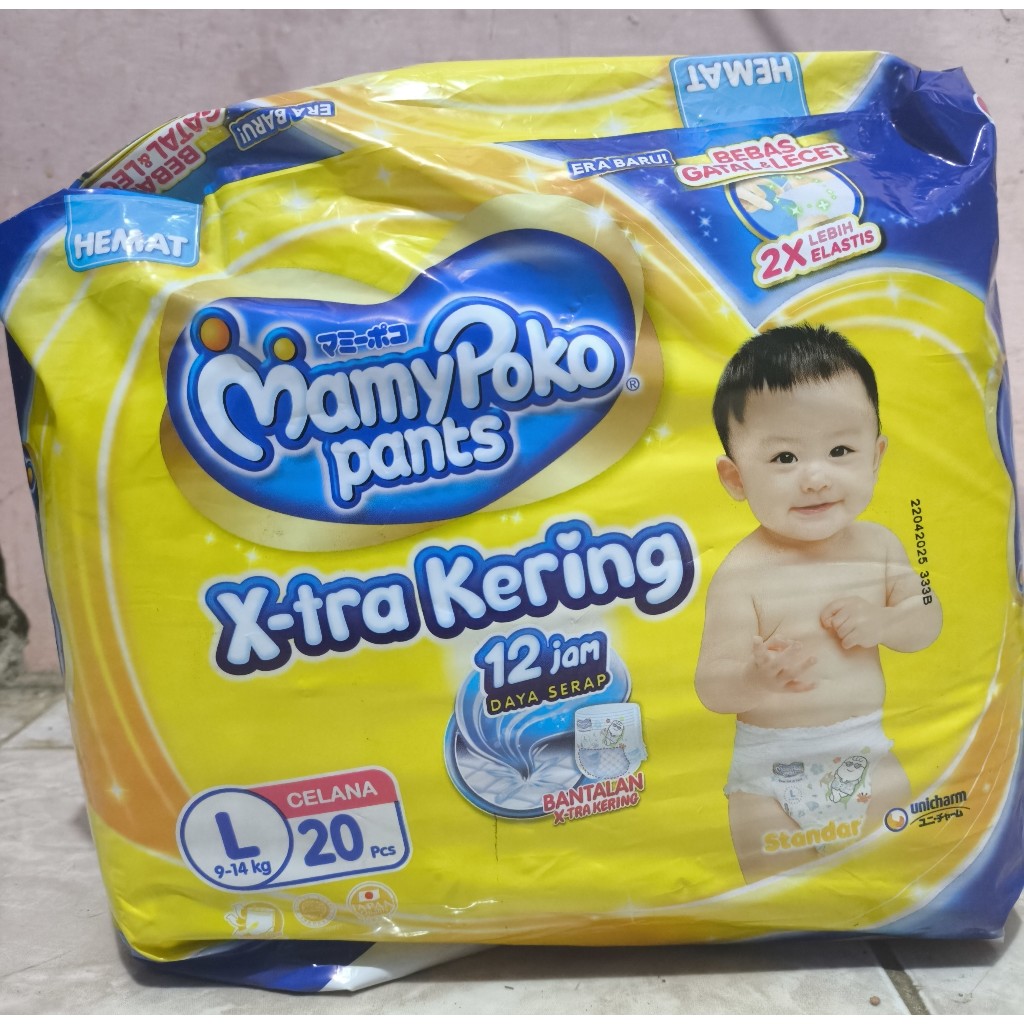 Mamypoko Pants Xtra Kering Size L isi 20