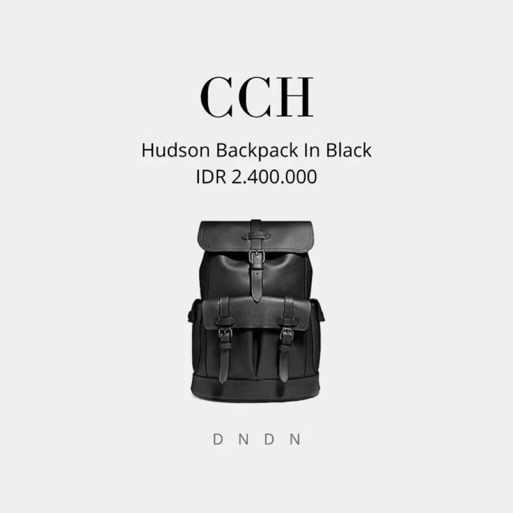 Hudson Backpack In Black