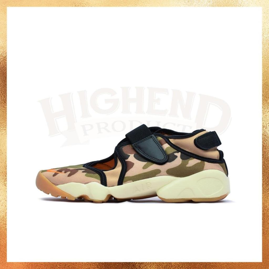 Sepatu Wanita Ninja Nike Air Rift Olive Camo Original