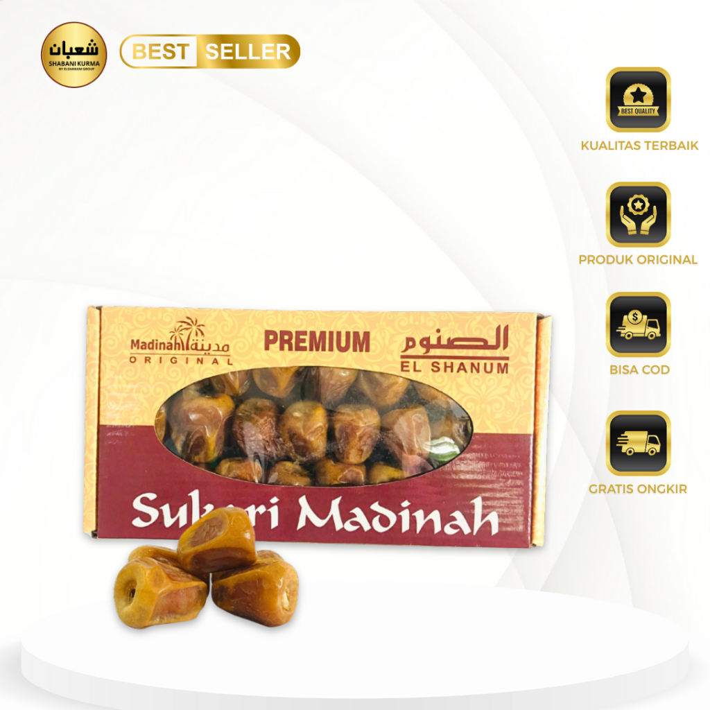 Kurma Sukari Premium 1kg / Kurma Sukari Original / Shabani kurma