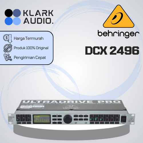 Behringer DCX2496 / DCX-2496 / DCX 2496 Digital Loudspeaker Management System ORIGINAL