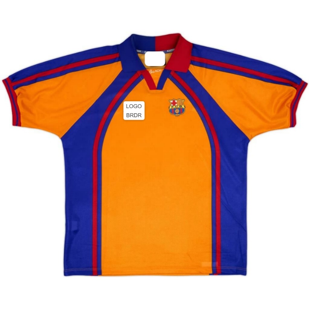 JERSEY RETRO BARCELONA AWAY 1997 UCL