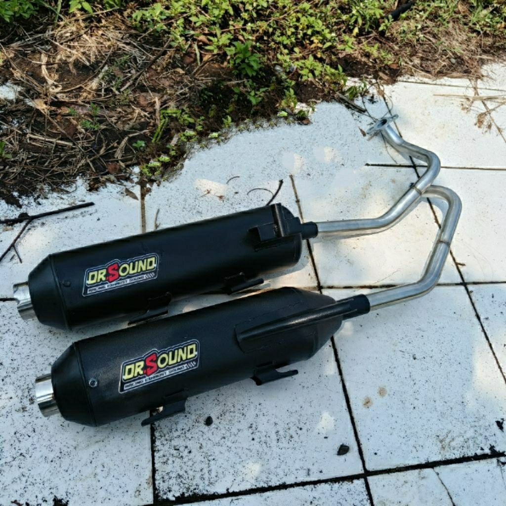 knalpot standar racing dr.sound PNP all matic,beat,vario,N max,Pcx,mio,styloADV 150,dll,