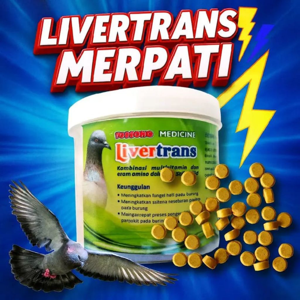 LIVERTRANS MERPATI ORIGINAL PERBUTIR