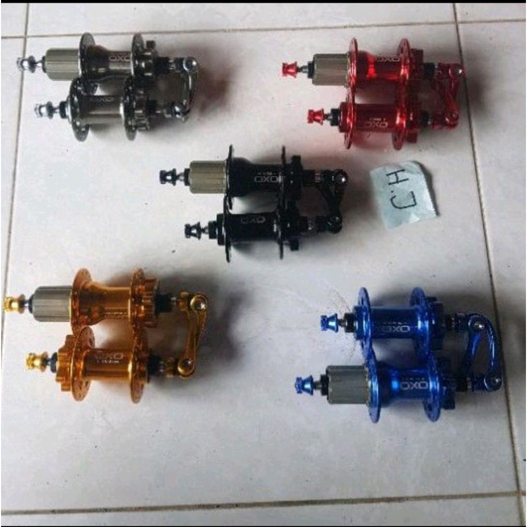 Hub Freehub OXO Terbaru 4 Bearing 32H Jangkrik