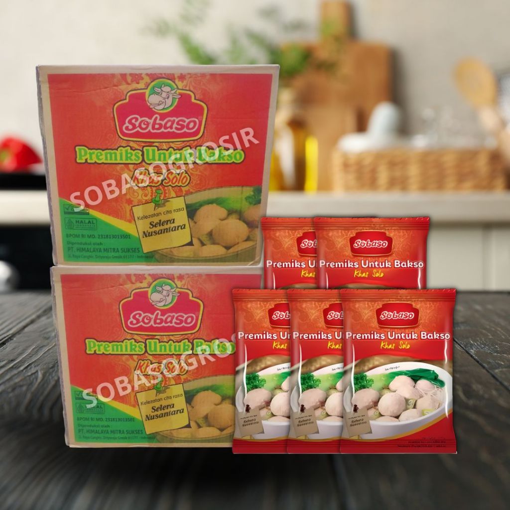 Sobaso Premiks Bakso Solo (DOS-KARTON) 250gr