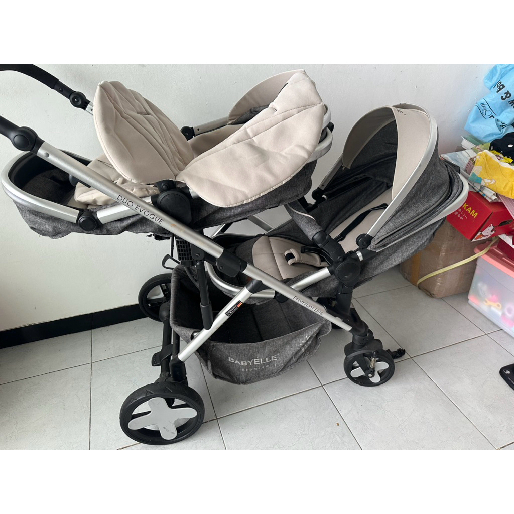babyelle stroller kembar s2800 duo evogue