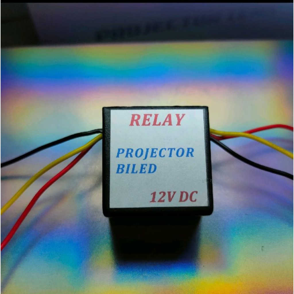Relay Projie Projector BI Led Lampu Sorot Tembak Relay Set Motor Mobil