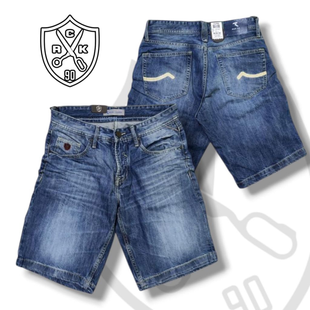 Celana Pendek Jeans Pria RCK 90 ORIGINAL