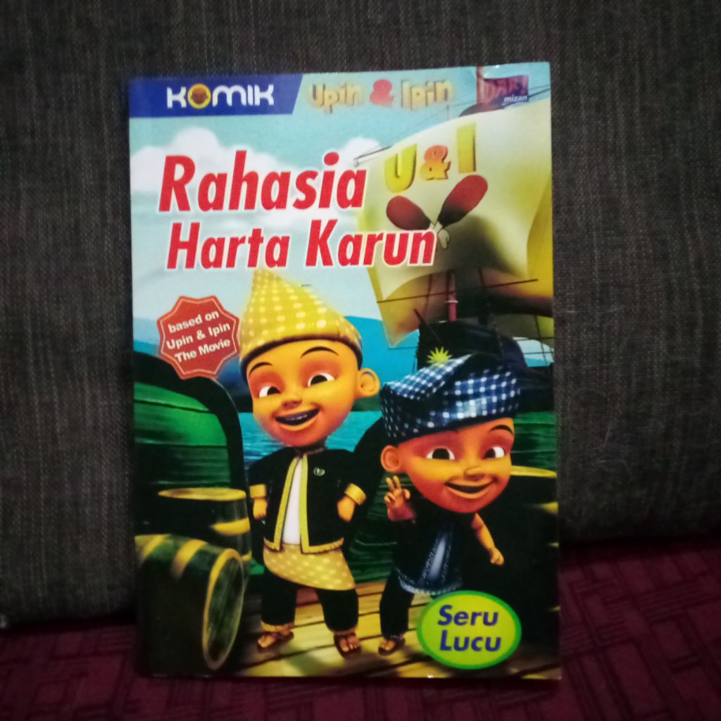 Komik Upin dan Ipin Rahasia Harta Karun
