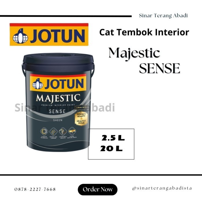 CAT JOTUN INTERIOR MAJESTIC SENSE BASE B 20 LTR PLATINUM 9911
