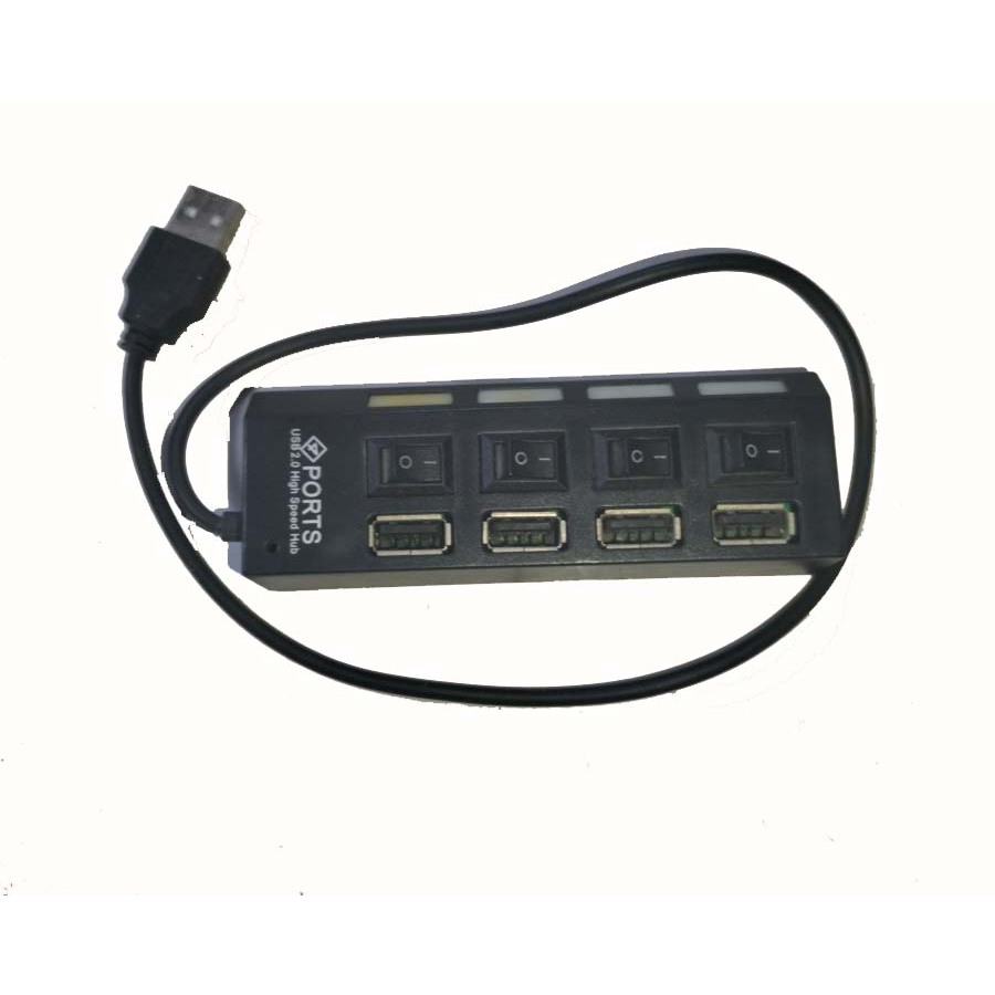 USB Cabang 4 Extention USB Cable 4 ports USB Hub 2.0 4 Port Adapter Kabel USB2 Super Speed PC Laptop
