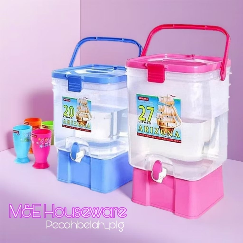 Arizona 20 liter lion star (biru/pink)