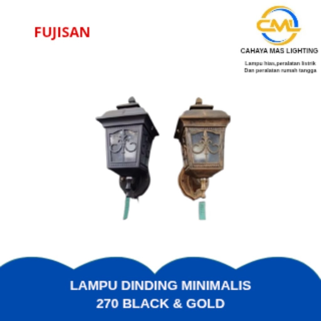 lampu dinding 270 bk/gd
