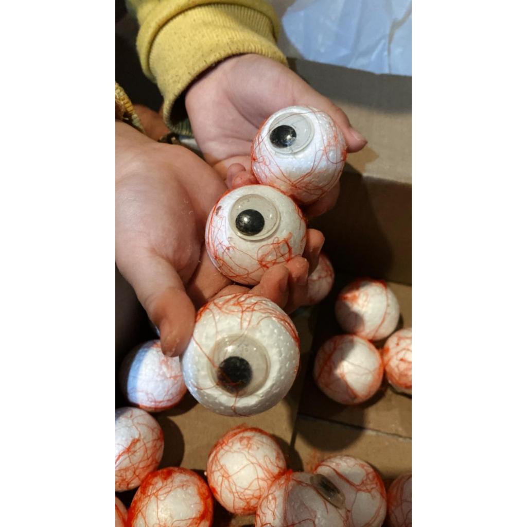 Bola mata palsu mainan dekorasi halloween