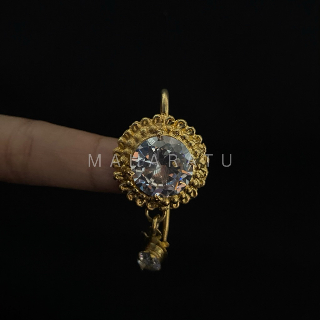 Bros Blangkon Batu Diamond / Bros blangkon murah / Bros Blangkon Batu Diamond Mewah American Diamond