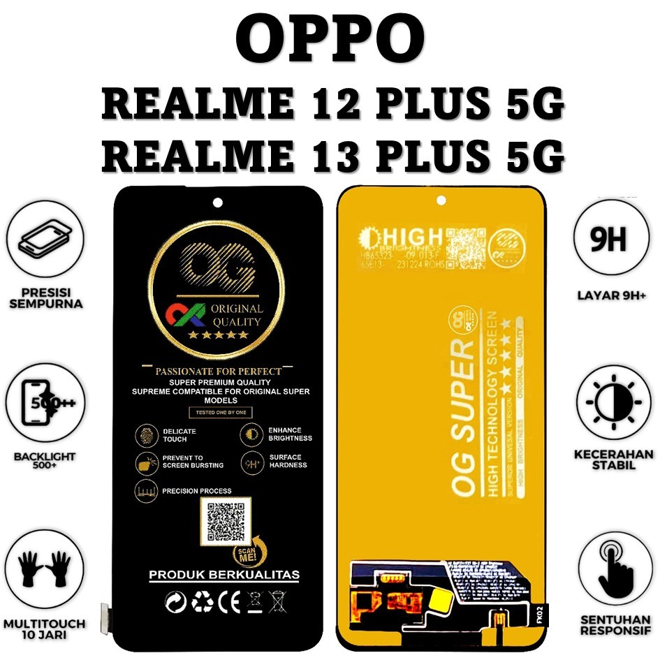 LCD TOUCHSCREEN REALME 12 PLUS 5G / REALME 13 PLUS 5G ORIGINAL