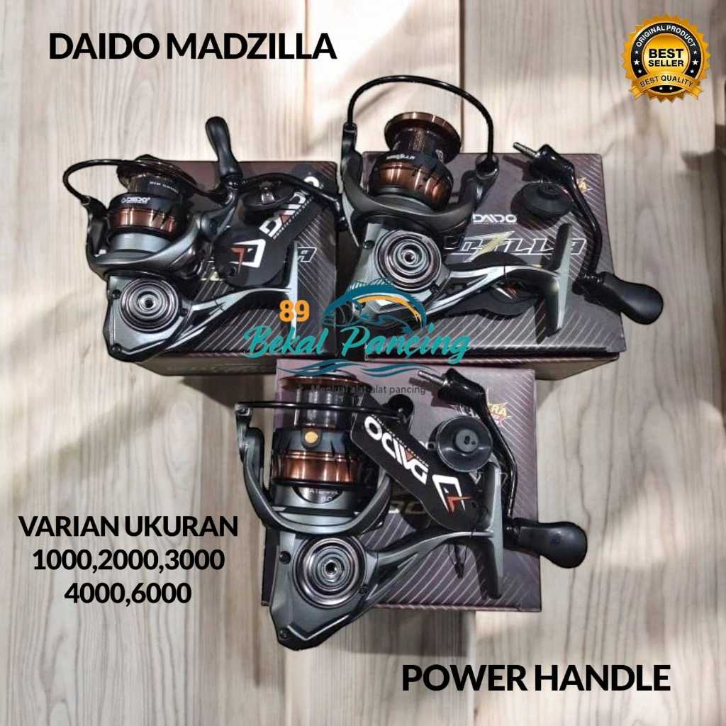 Reel Daido Madzilla Power Handel - Reel Kuat & Handal
