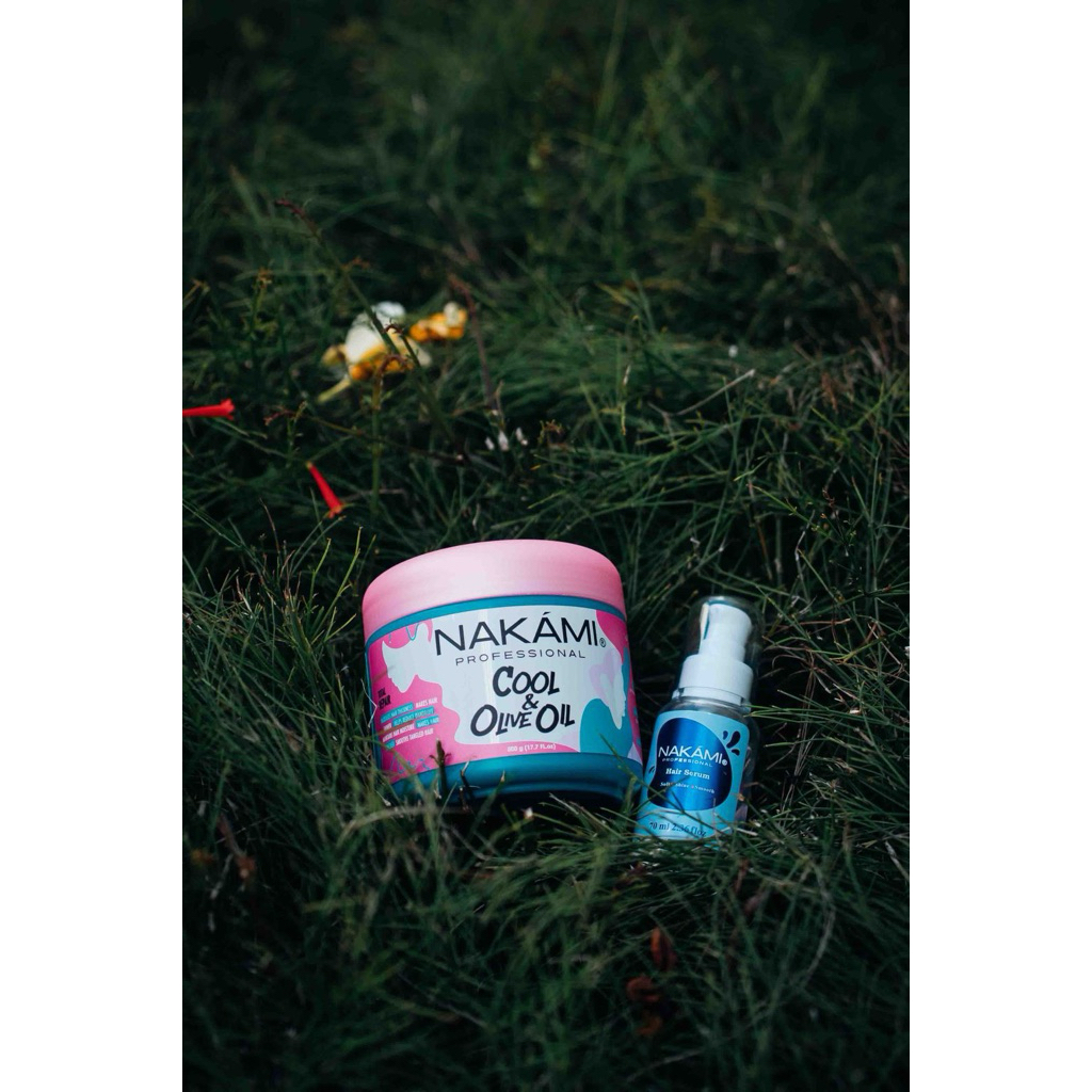 [1 SET] NAKAMI PROFESSIONAL COOLING SPA MASK ORIGINAL (EX NARA HAIR MASK) Masker Rambut Rontok Ketom