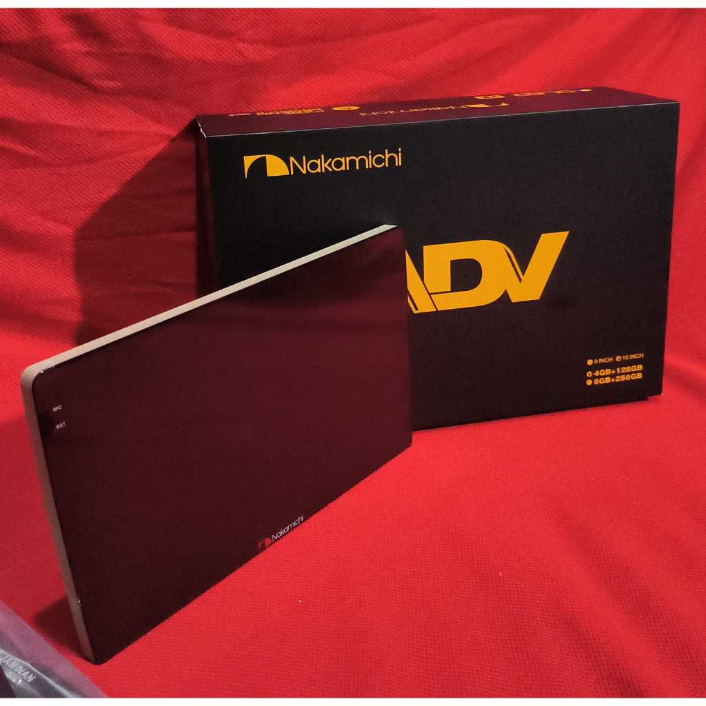 Head unit android 9 inch nakamichi Legend ADV MKll Ram 4/128GB