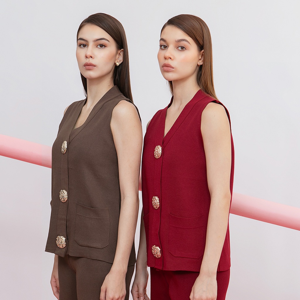 Chocochips - Utopia Top | Utada Pants / Atasan Knit / Celana Knit / Set Rajut Wanita