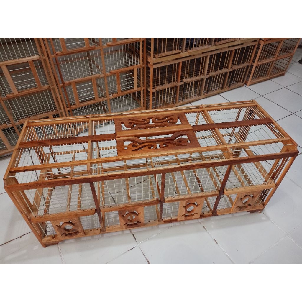 DONGDANG JEMUR 8 PINTU UKIR JEPARA KAYU JATI