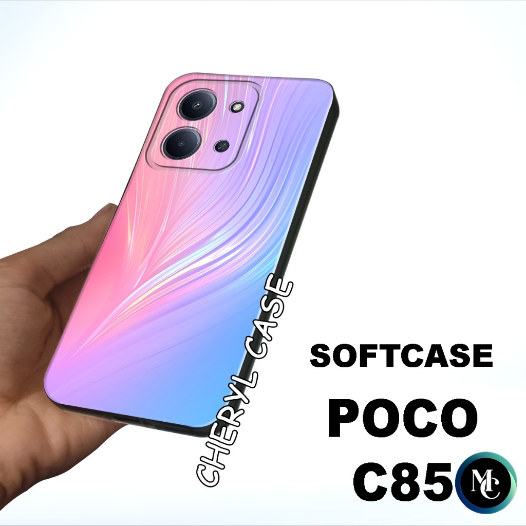 case karet untuk Hp POCO C85/CC33/softcase POCO C85/casing POCO C85/case handphone