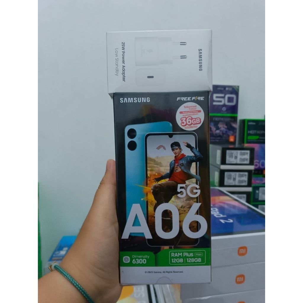 Samsung Galaxy A06 5G 6/128gb Garansi Resmi 12 bulan