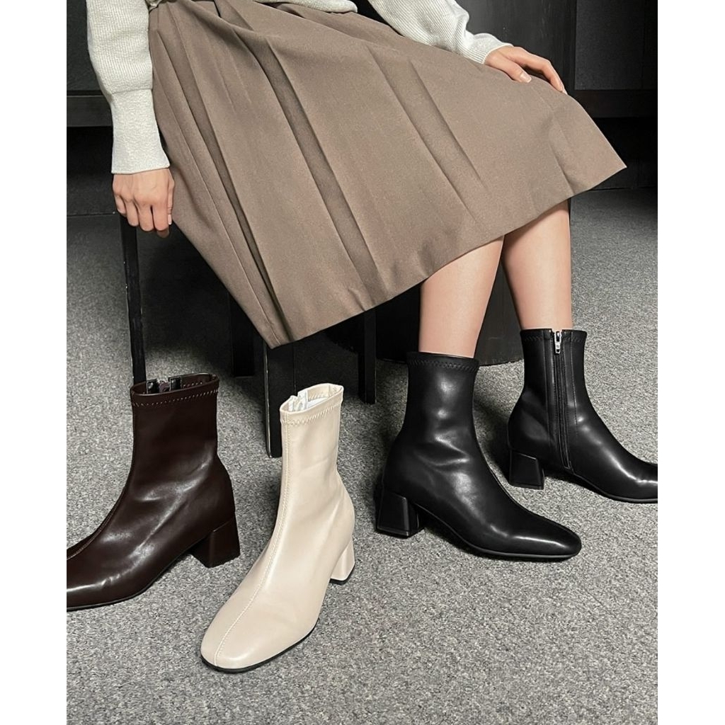 Sappun Abev Socks Ankle Boots (5cm)