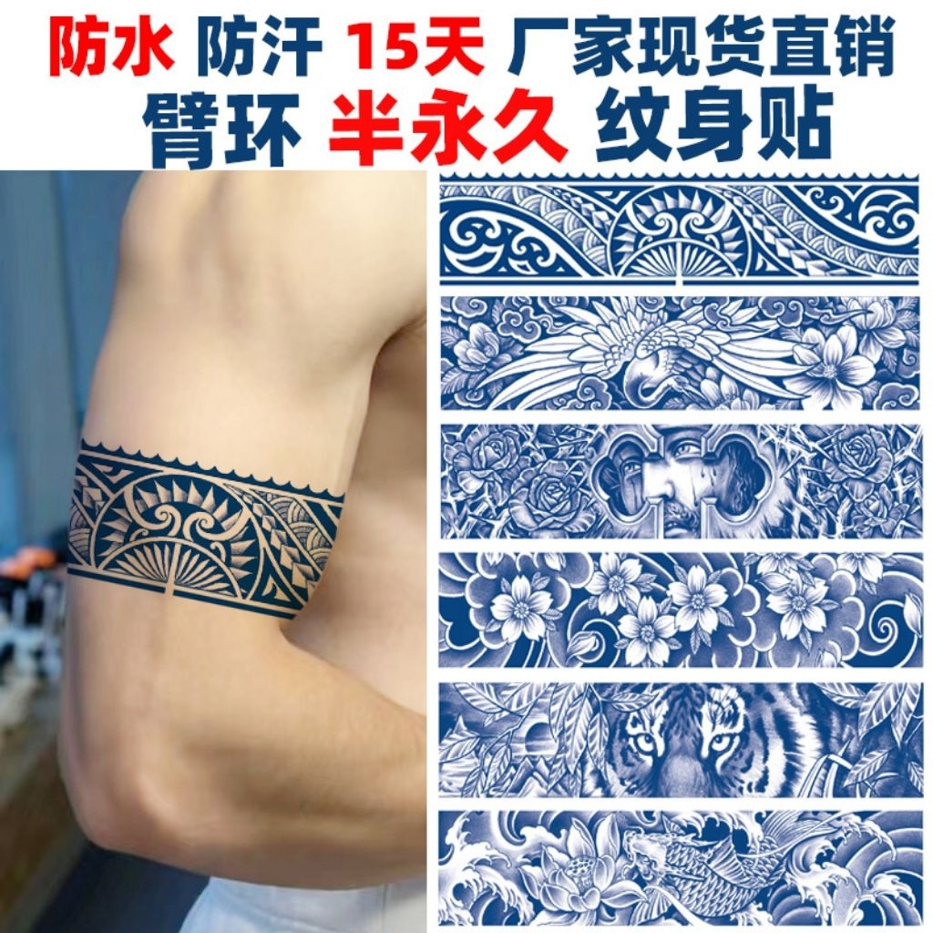 TATTO | Tatto semi permanent | Wristband tattoo | Tatto gelang tangan | Tatto gelang kaki | Fruit in