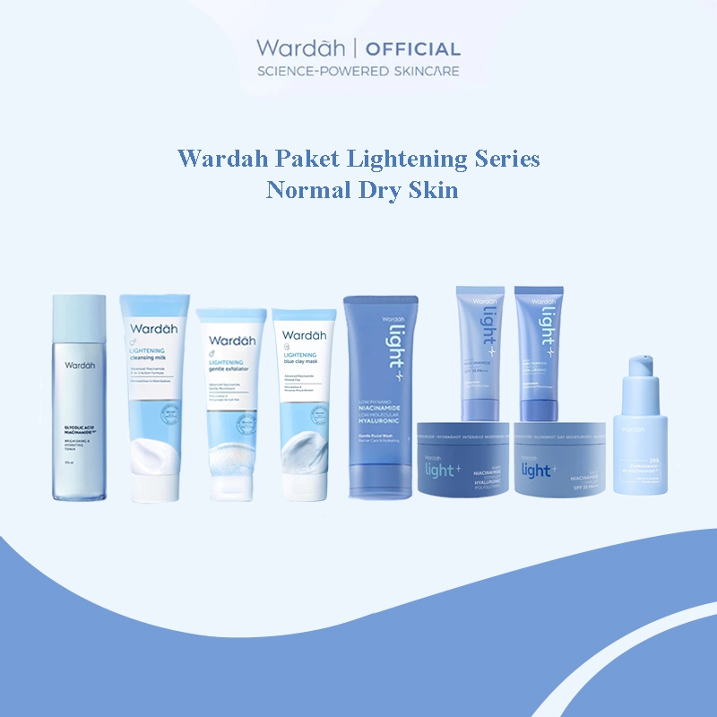 Wardah Original Wardah Paket Lightening Series Wardah Original