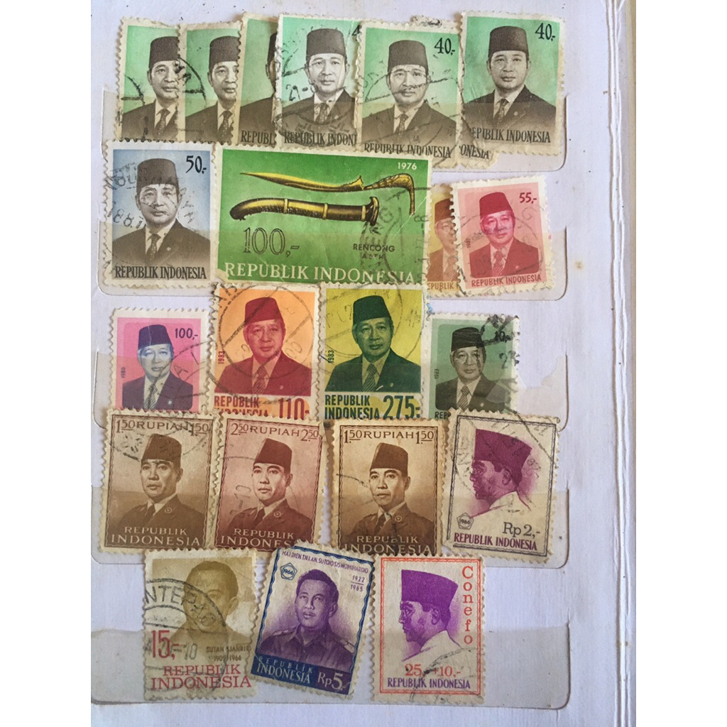 koleksi perangko jadoel